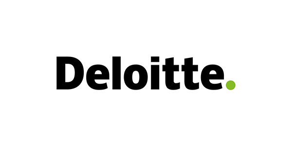 Sponsor image for Deloitte with their logo.